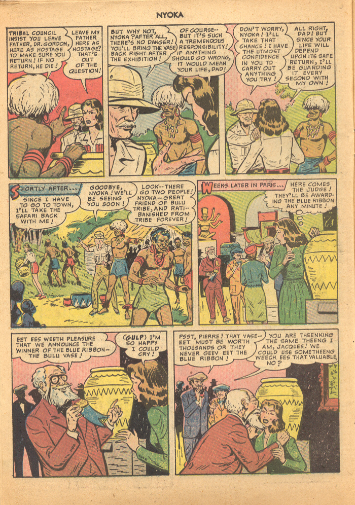 Read online Nyoka the Jungle Girl (1945) comic -  Issue #41 - 6