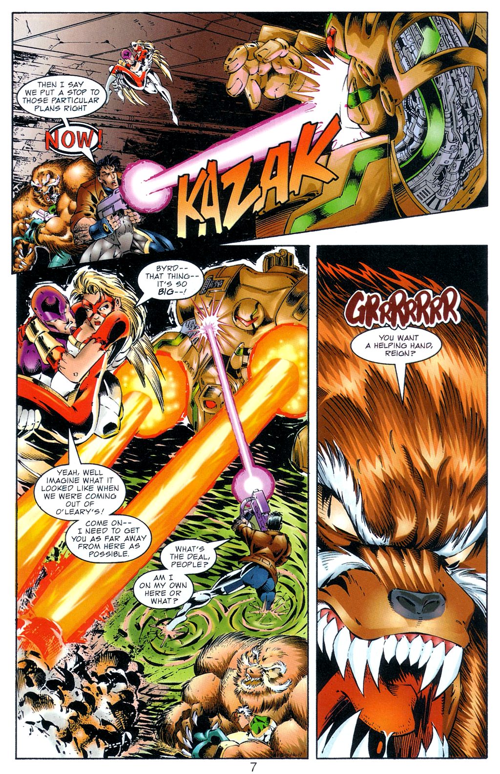 Read online NewMen comic -  Issue #7 - 9