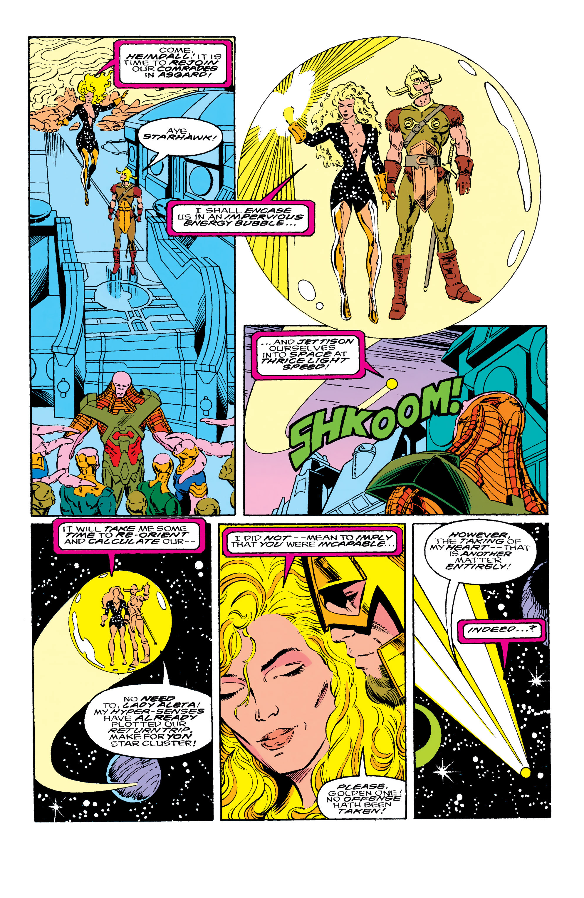 Read online Guardians of the Galaxy (1990) comic -  Issue # _TPB In The Year 3000 2 (Part 1) - 89