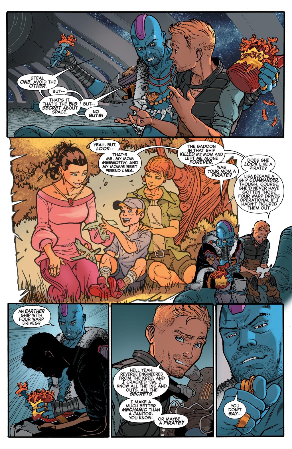 Read online Star-Lord: The Saga of Peter Quill comic -  Issue # TPB (Part 1) - 81
