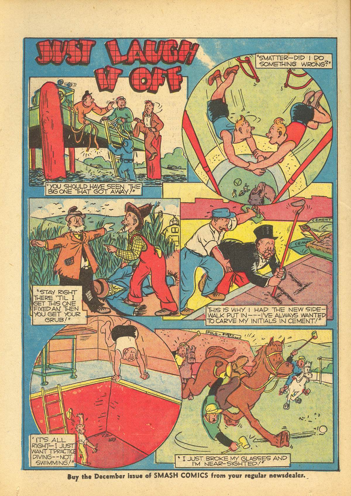Read online Smash Comics comic -  Issue #4 - 53