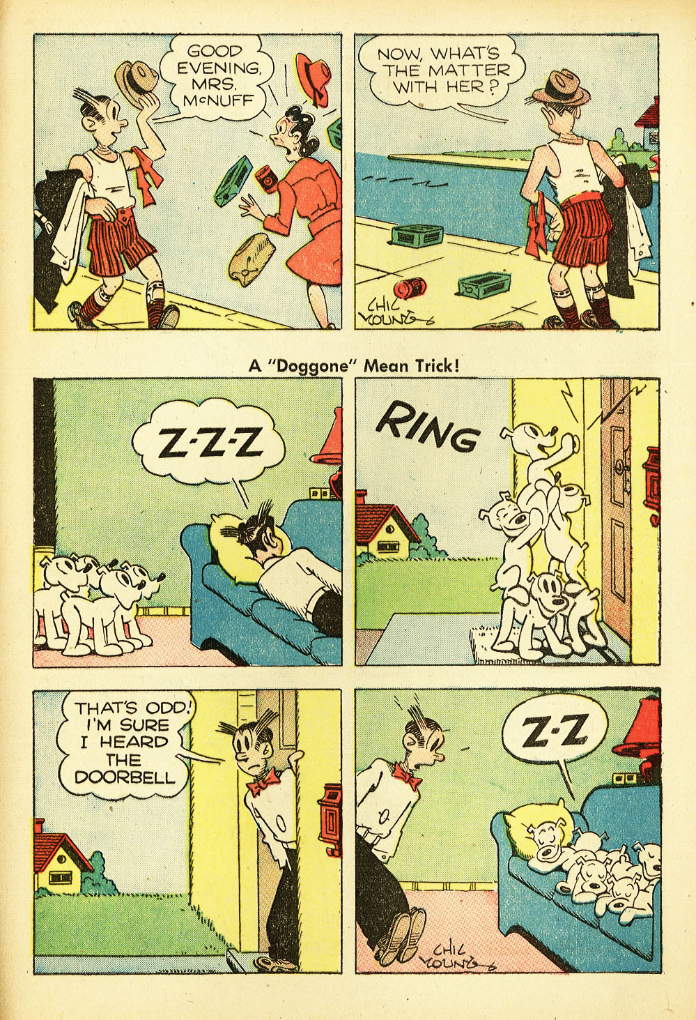 Read online Blondie Comics (1947) comic -  Issue #8 - 32