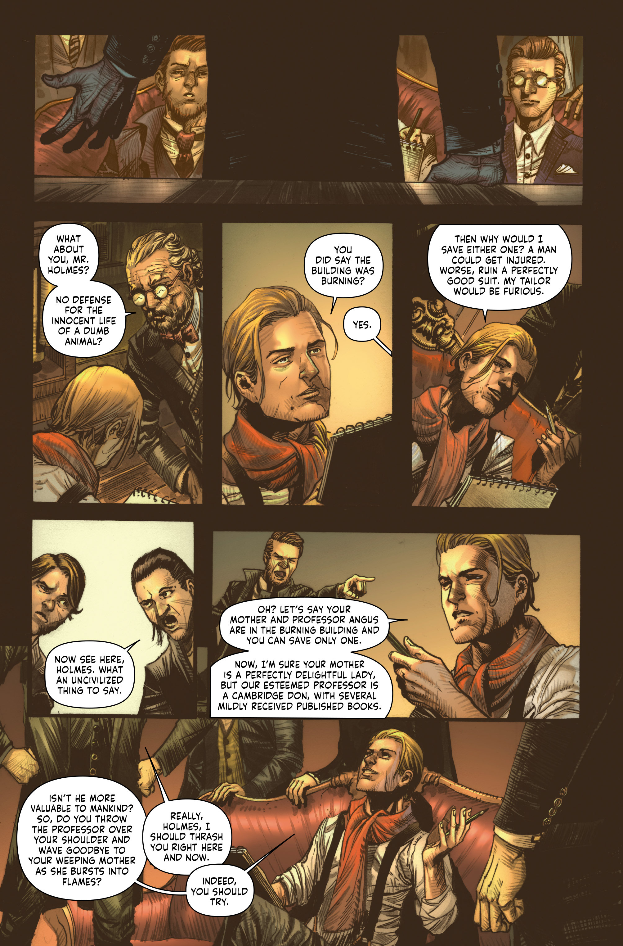 Read online Mycroft comic -  Issue #1 - 10
