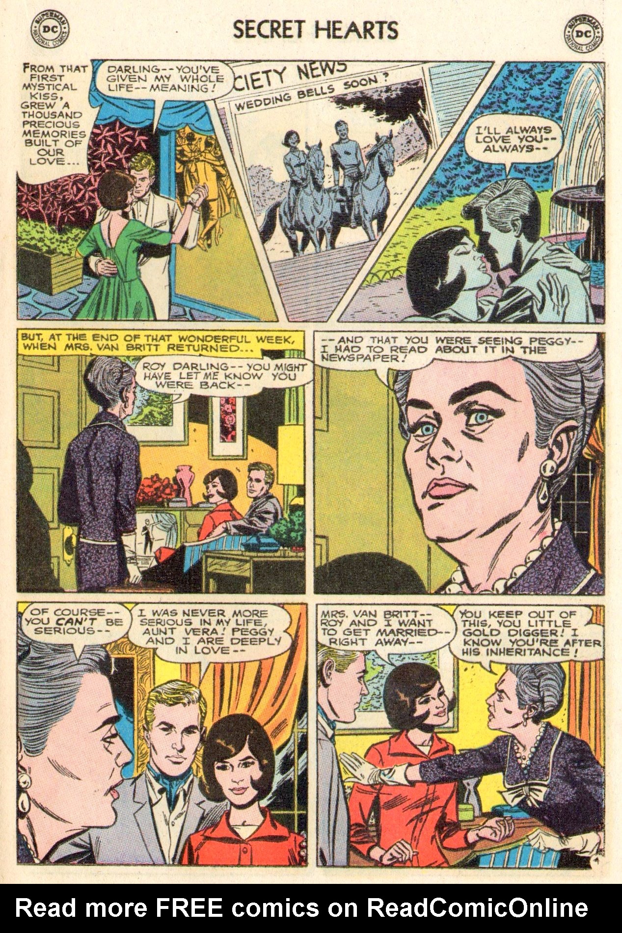 Read online Secret Hearts comic -  Issue #104 - 17