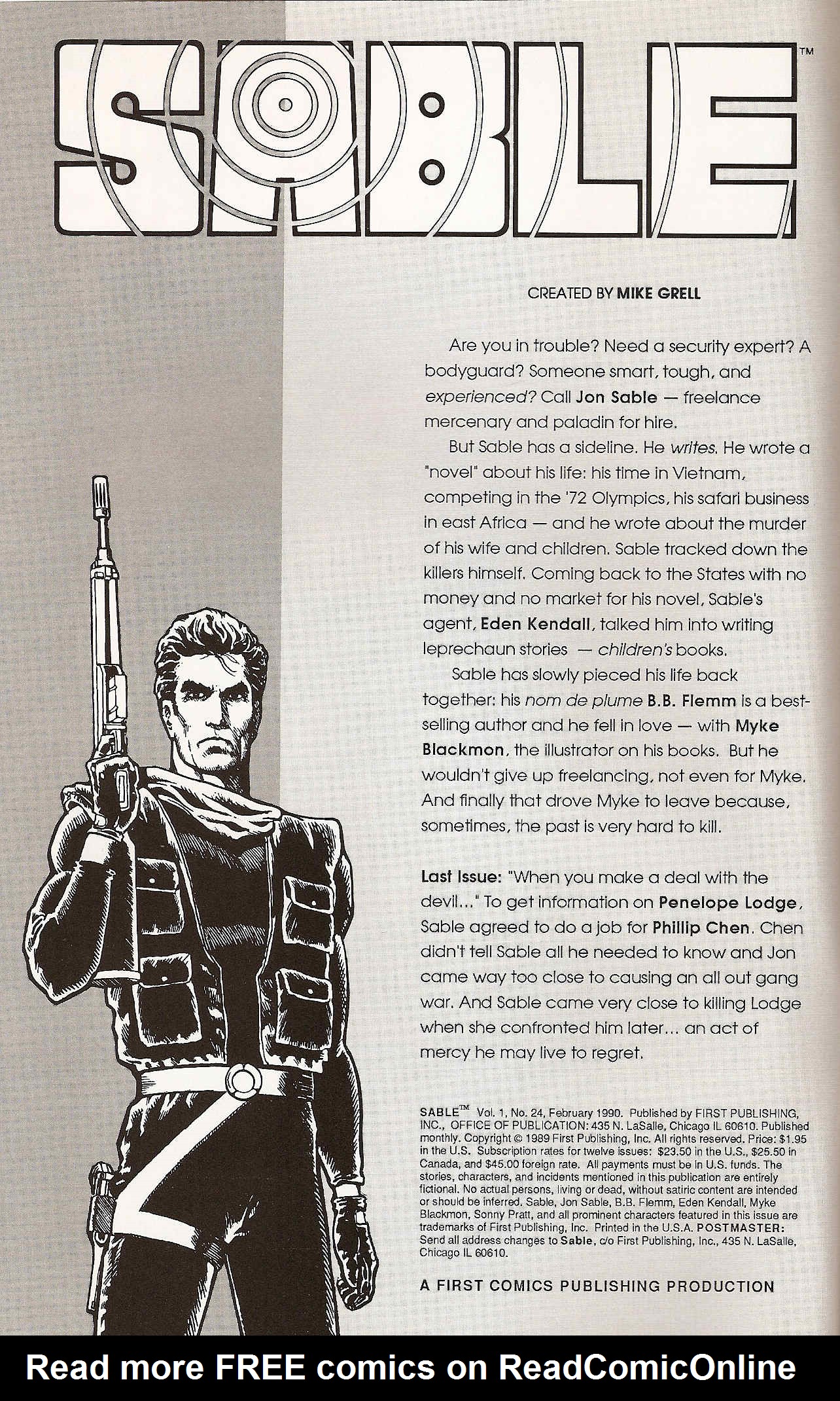 Read online Sable comic -  Issue #24 - 2