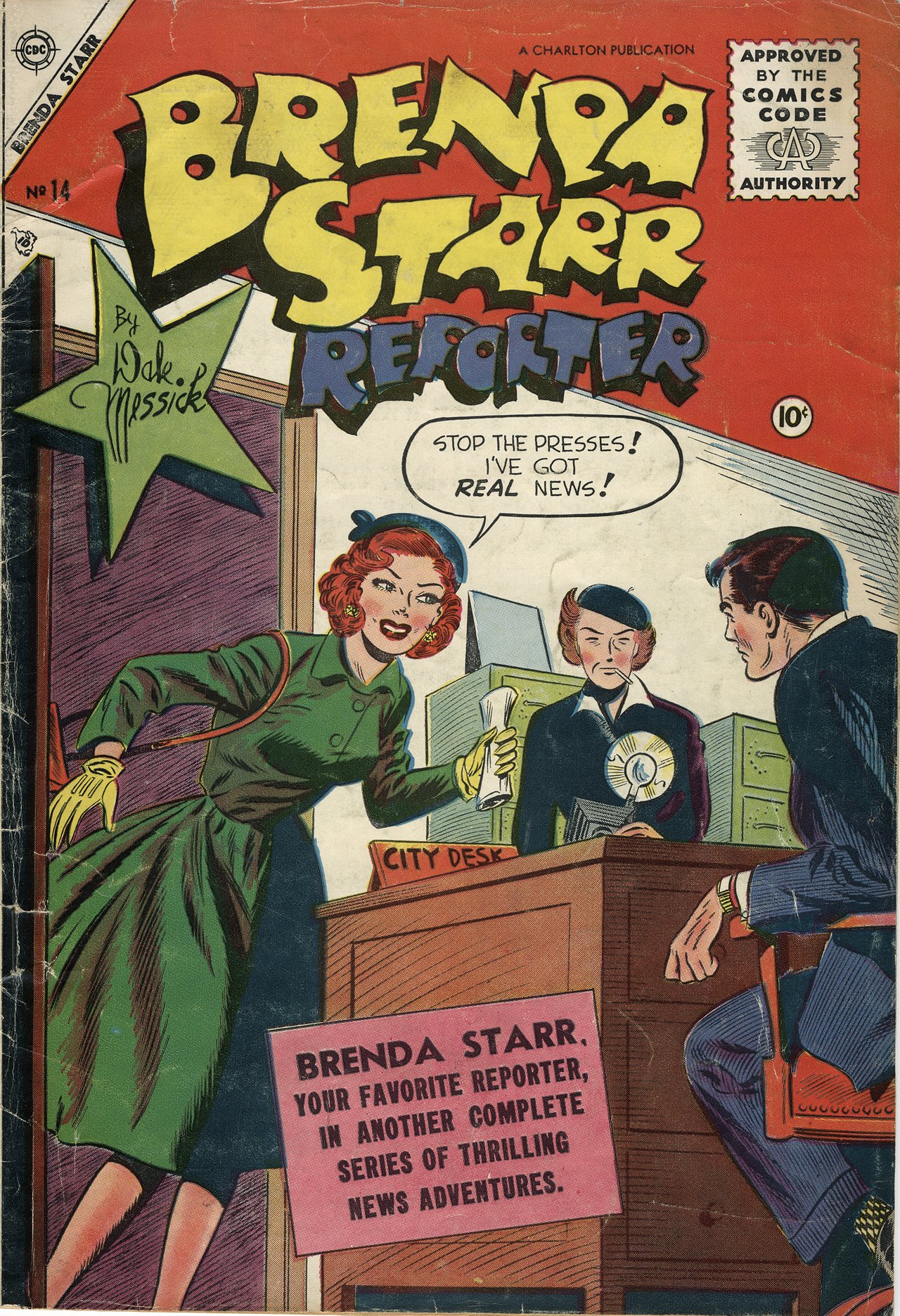 Read online Brenda Starr (1948) comic -  Issue #14 - 1