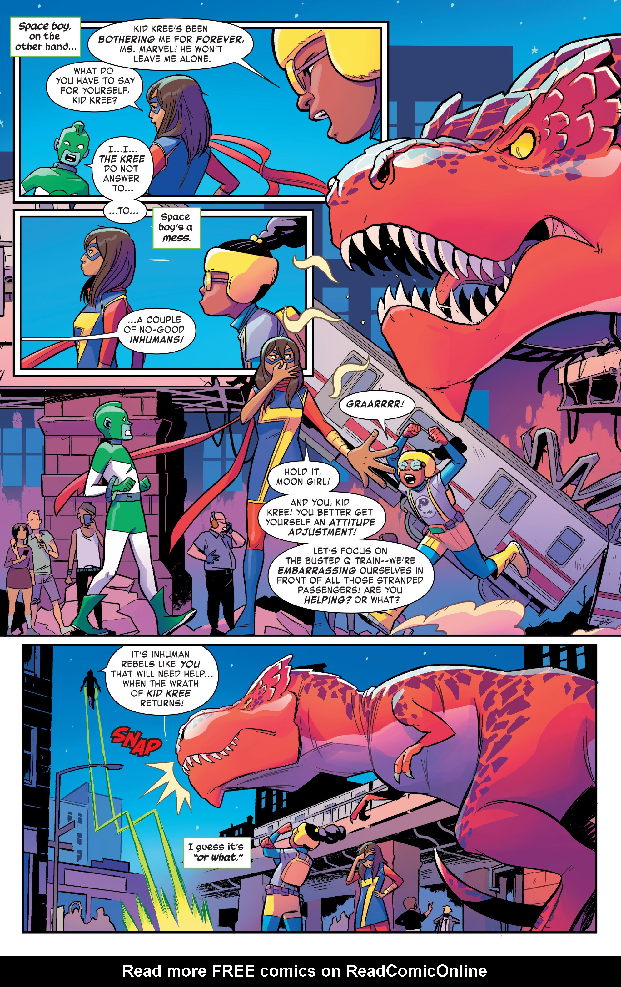 Read online Moon Girl And Devil Dinosaur comic -  Issue #10 - 6