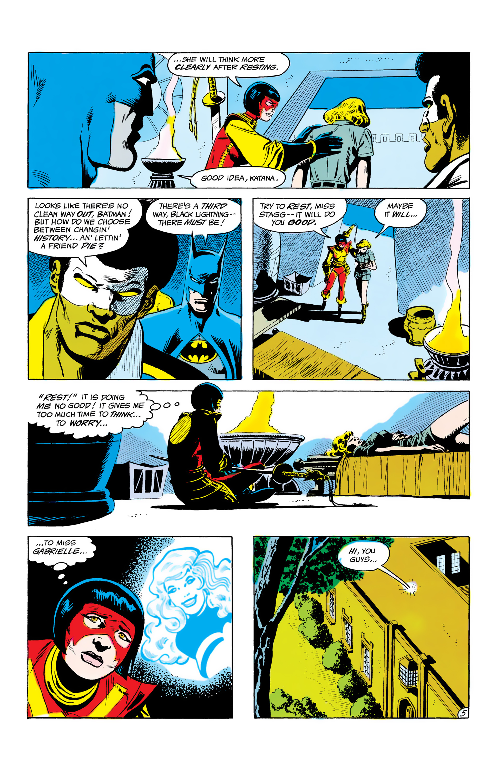 Read online Batman and the Outsiders (1983) comic -  Issue #18 - 6