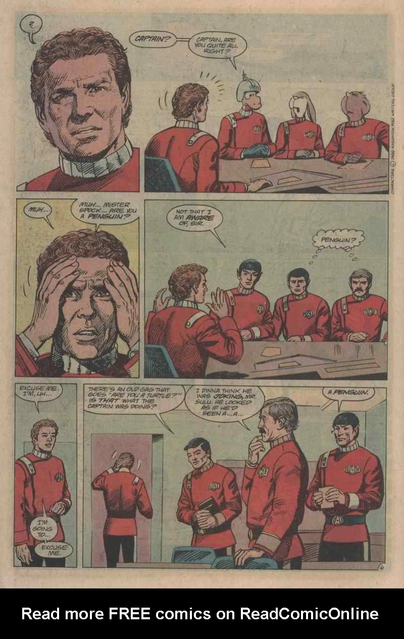Read online Star Trek (1984) comic -  Issue #51 - 7