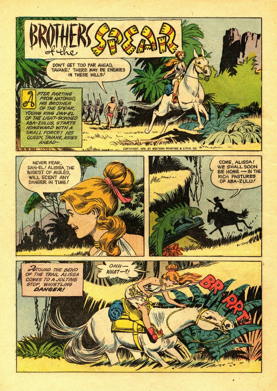 Read online Tarzan (1948) comic -  Issue #103 - 26