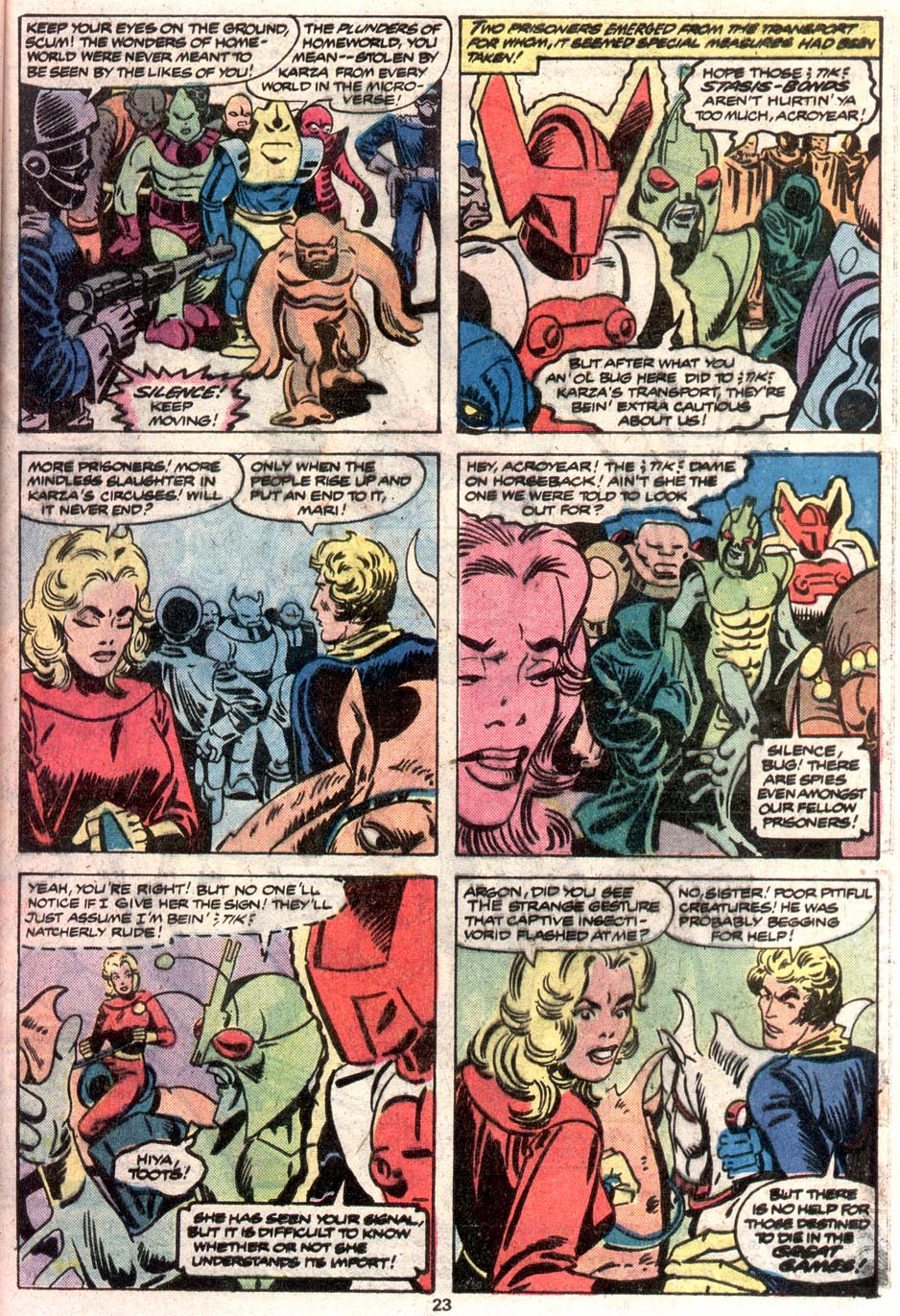 Read online Micronauts (1979) comic -  Issue # _Annual 1 - 18