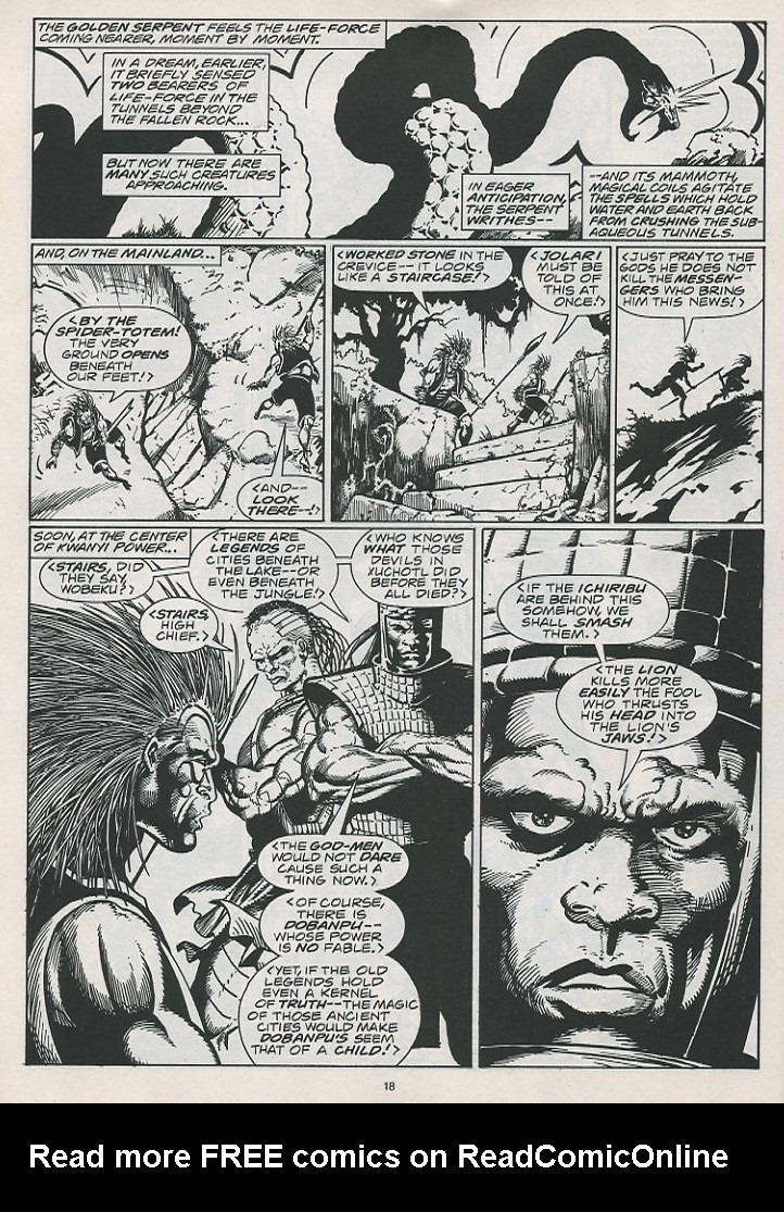 The Savage Sword Of Conan issue 215 - Page 20