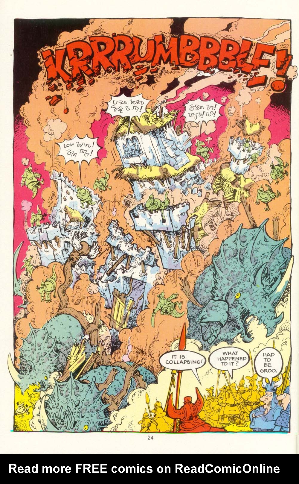 Read online Groo the Wanderer comic -  Issue #8 - 25