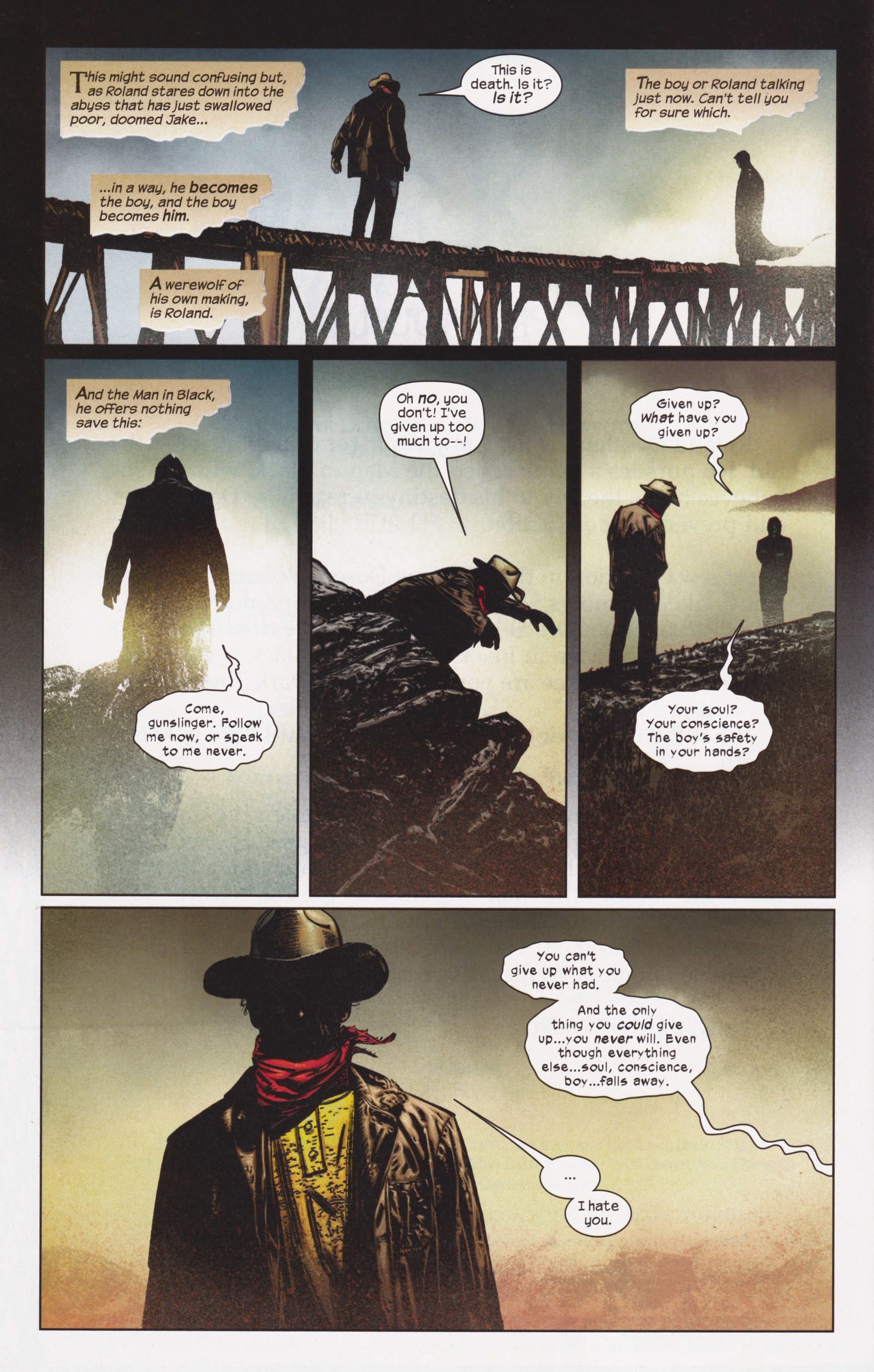 Read online Dark Tower: The Gunslinger - The Man in Black comic -  Issue #5 - 3