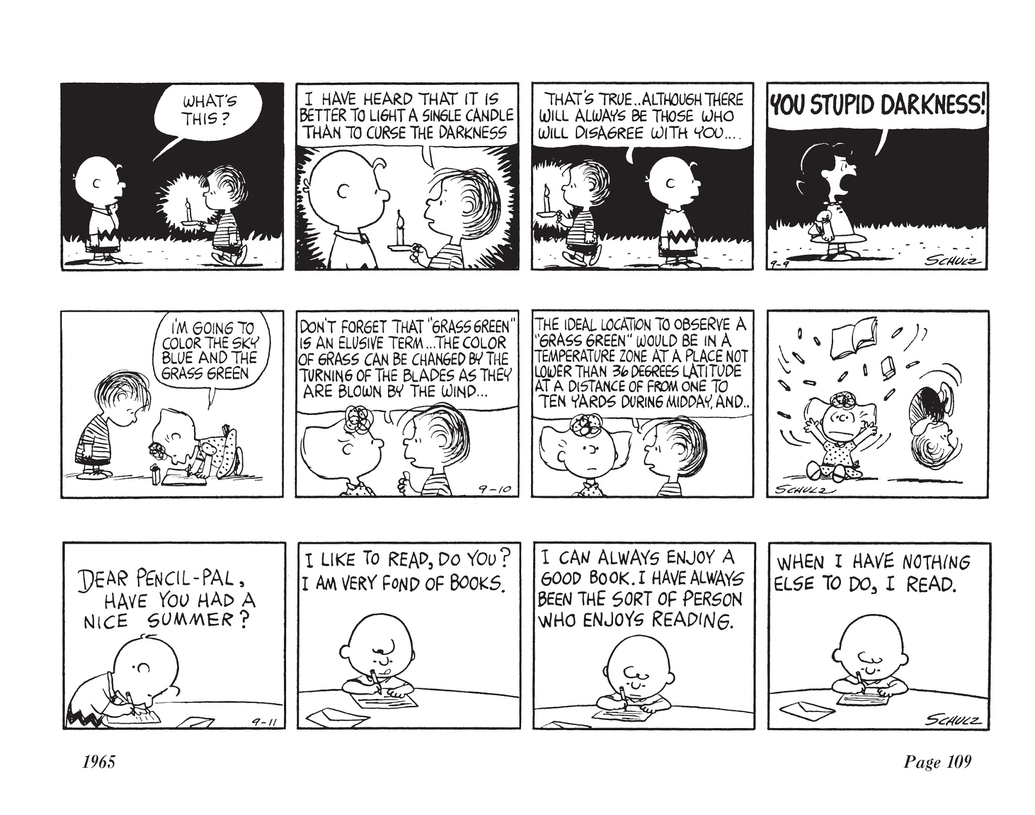 Read online The Complete Peanuts comic -  Issue # TPB 8 - 121