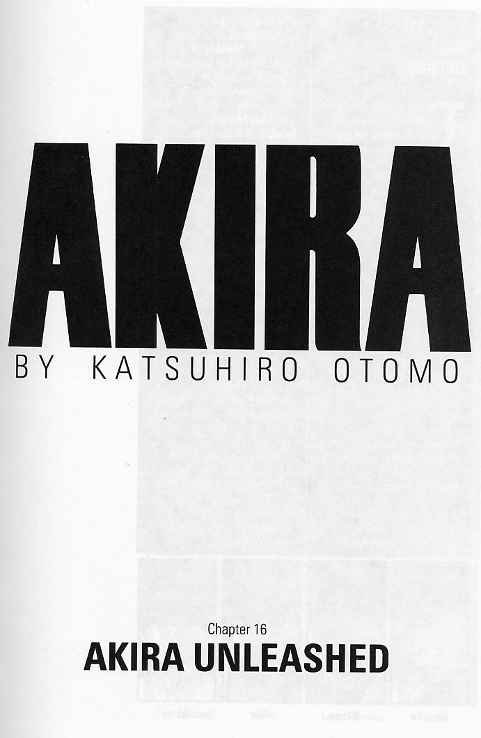 Read online Akira comic -  Issue #16 - 4