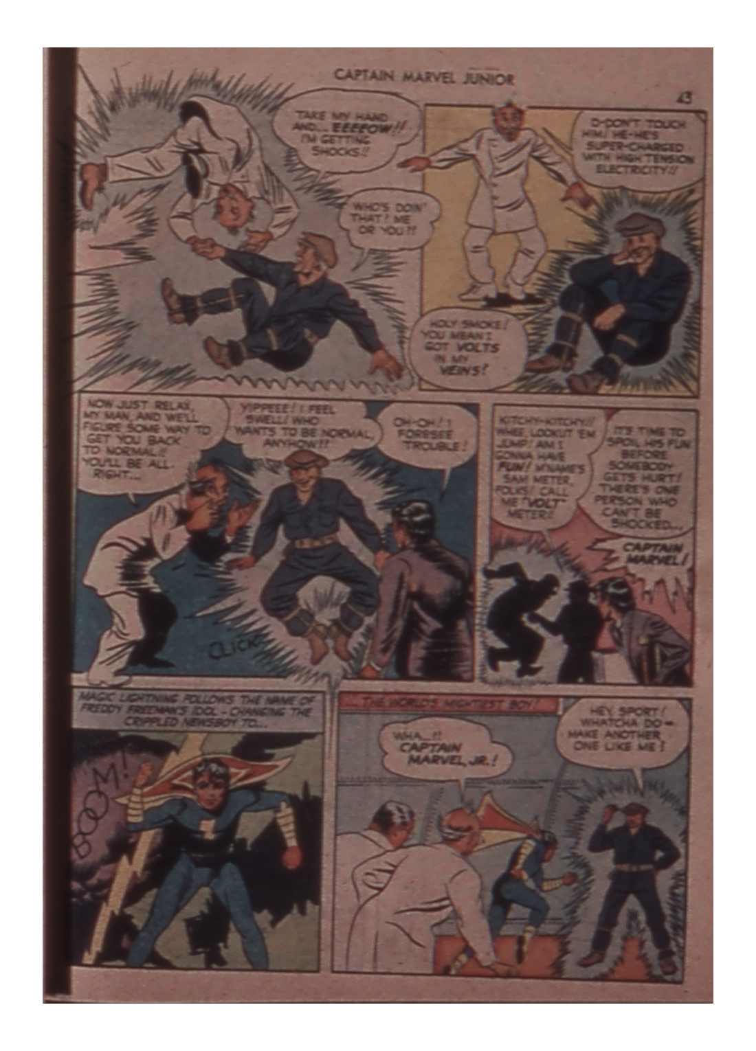 Read online Captain Marvel, Jr. comic -  Issue #7 - 45