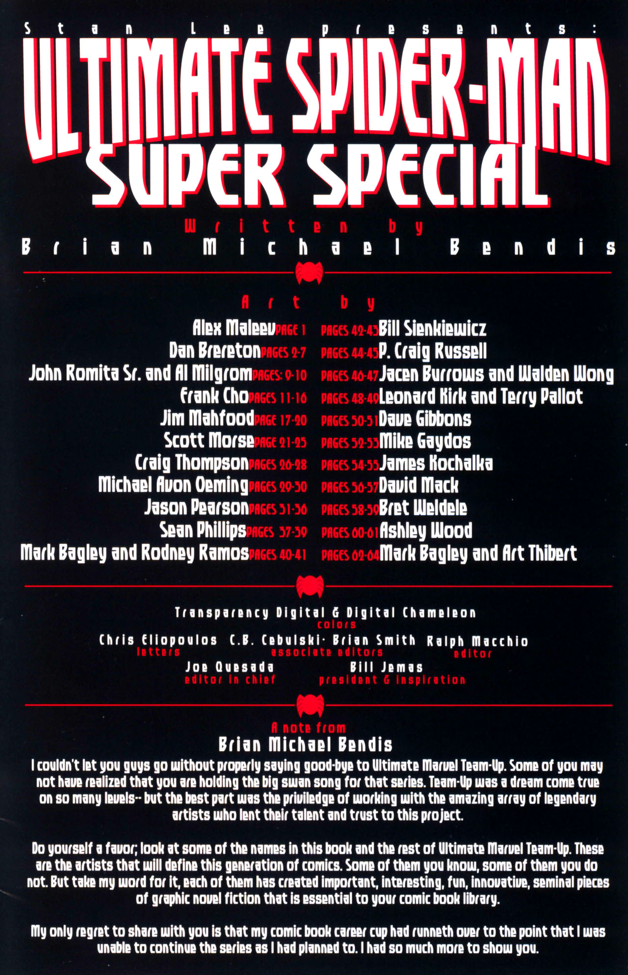 Read online Ultimate Spider-Man Super Special comic -  Issue # Full - 58
