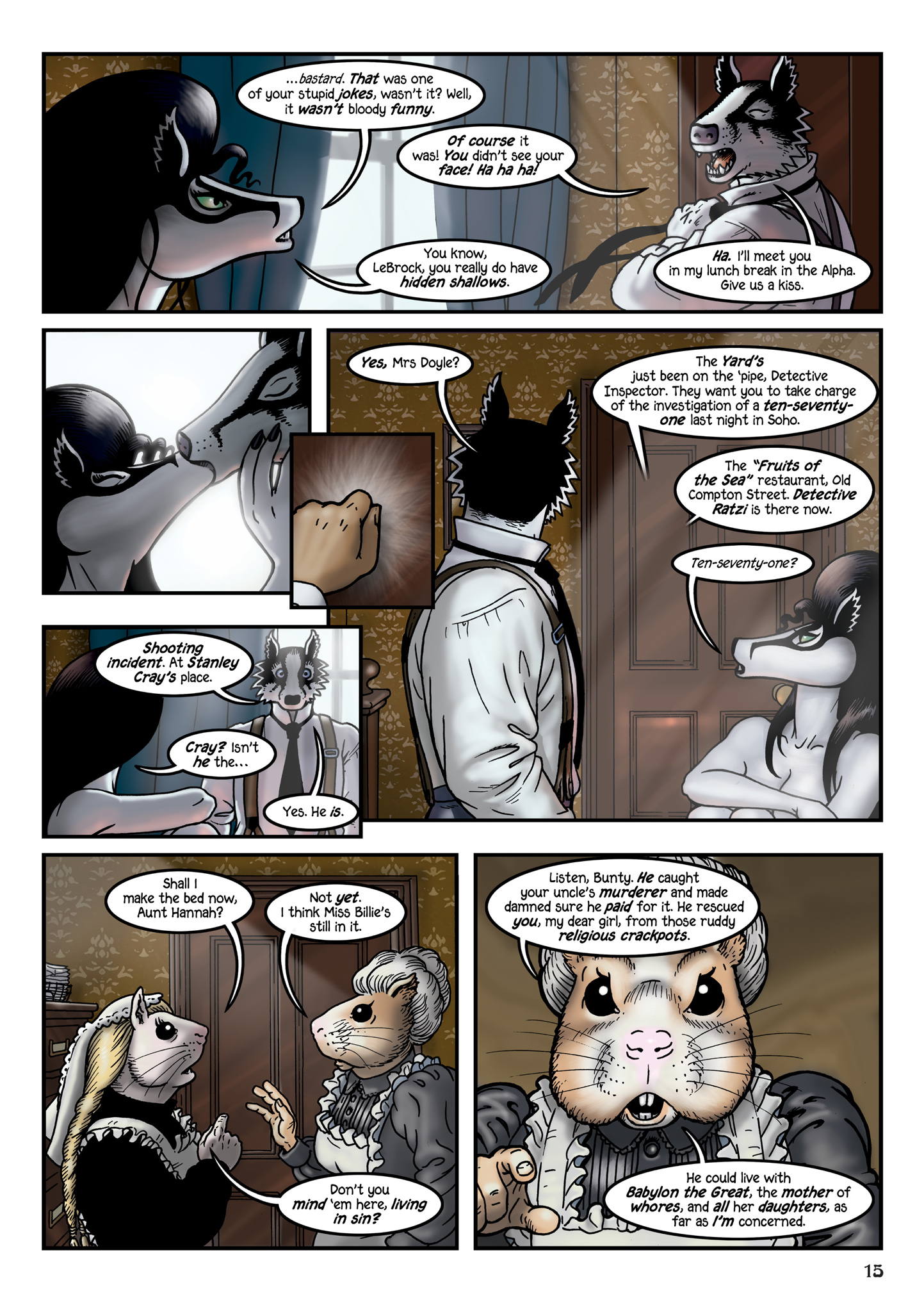 Read online Grandville Force Majeur comic -  Issue # TPB (Part 1) - 17