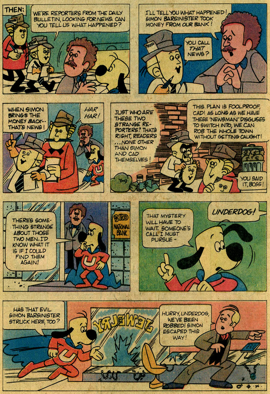 Read online Underdog (1975) comic -  Issue #15 - 21