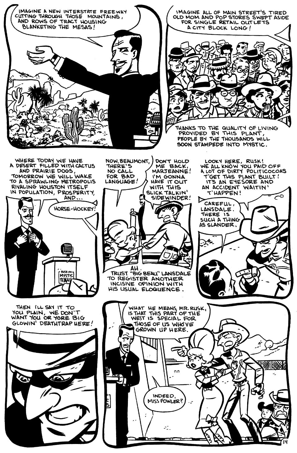 Read online Mutant, Texas: Tales of Sheriff Ida Red comic -  Issue #2 - 16