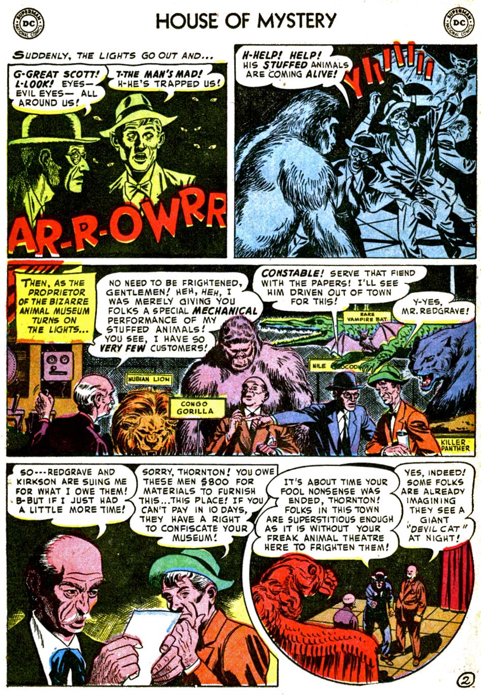 Read online House of Mystery (1951) comic -  Issue #10 - 22