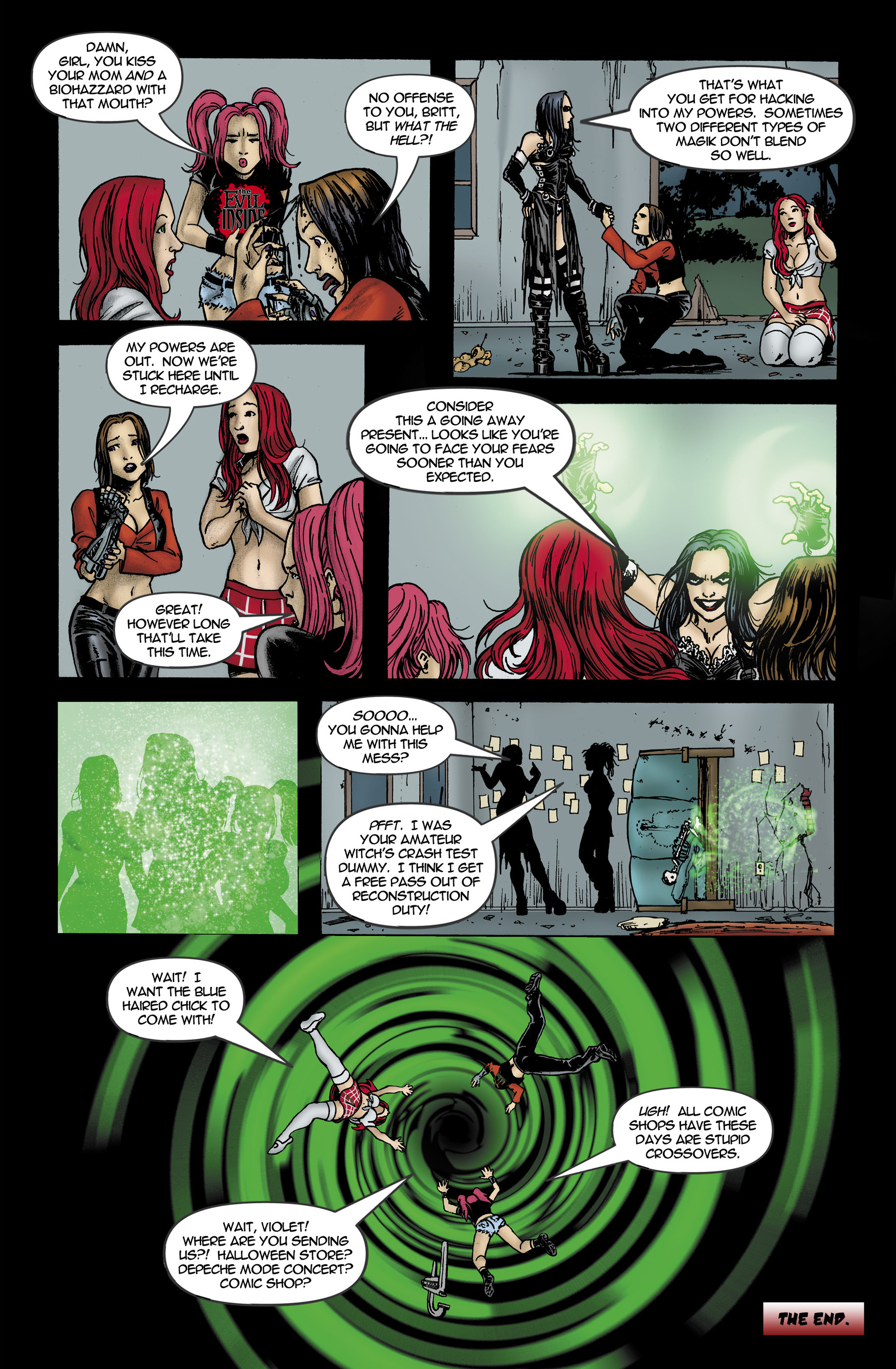 Read online Chaos Campus: Sorority Girls Vs. Zombies comic -  Issue #11 - 24