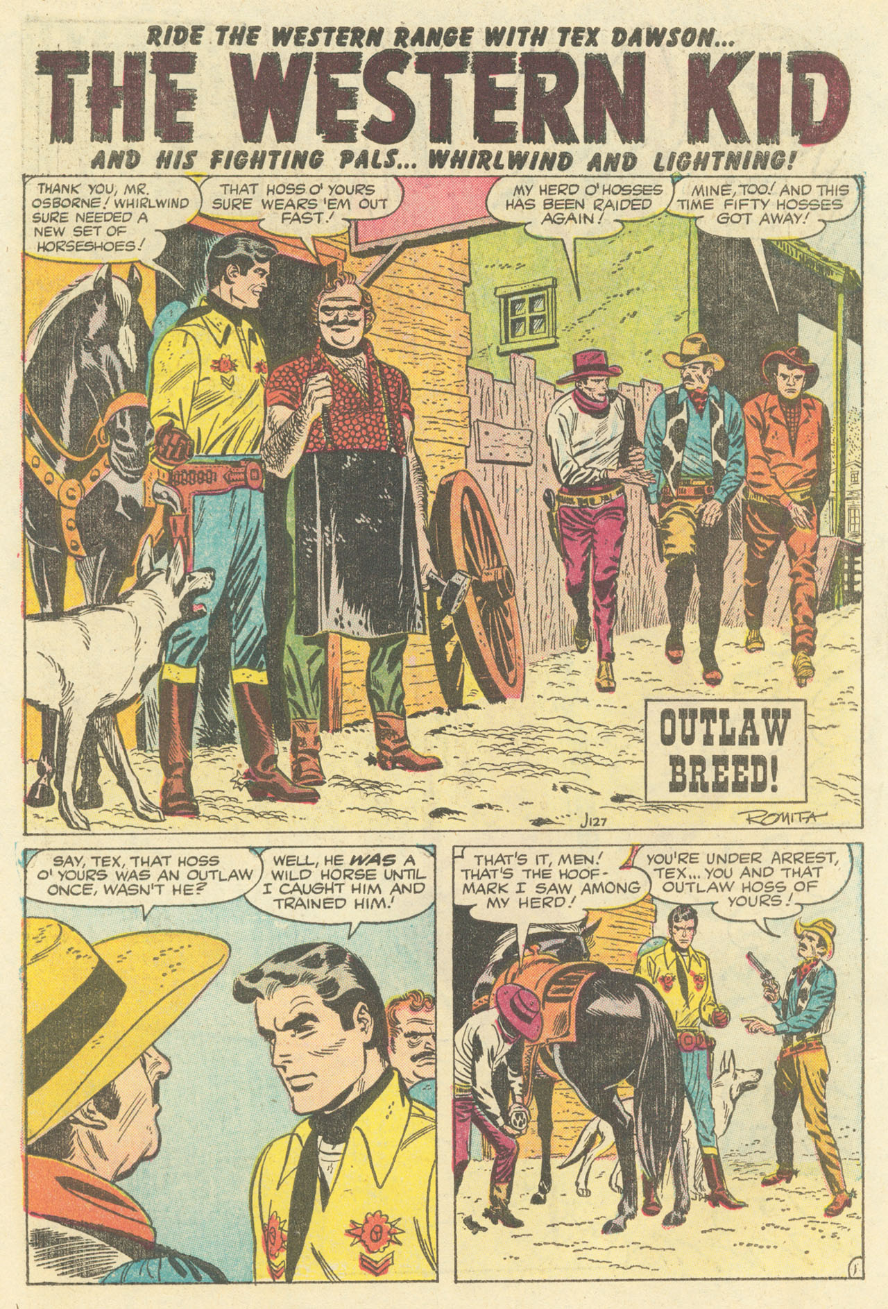Read online Western Kid comic -  Issue #10 - 10