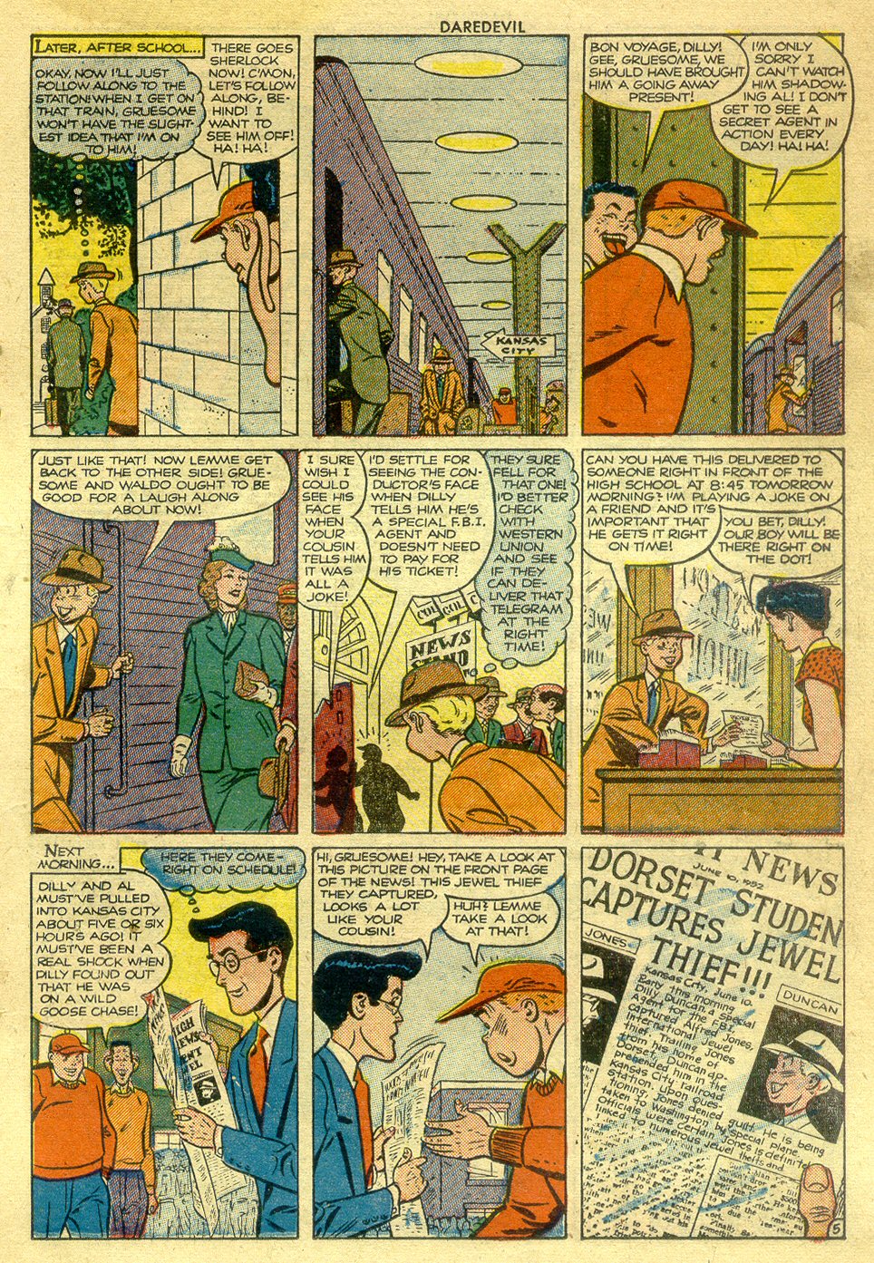 Read online Daredevil (1941) comic -  Issue #87 - 19