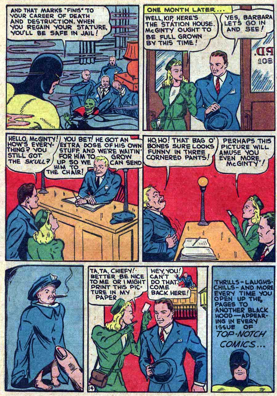 Read online Top-Notch Comics comic -  Issue #11 - 16