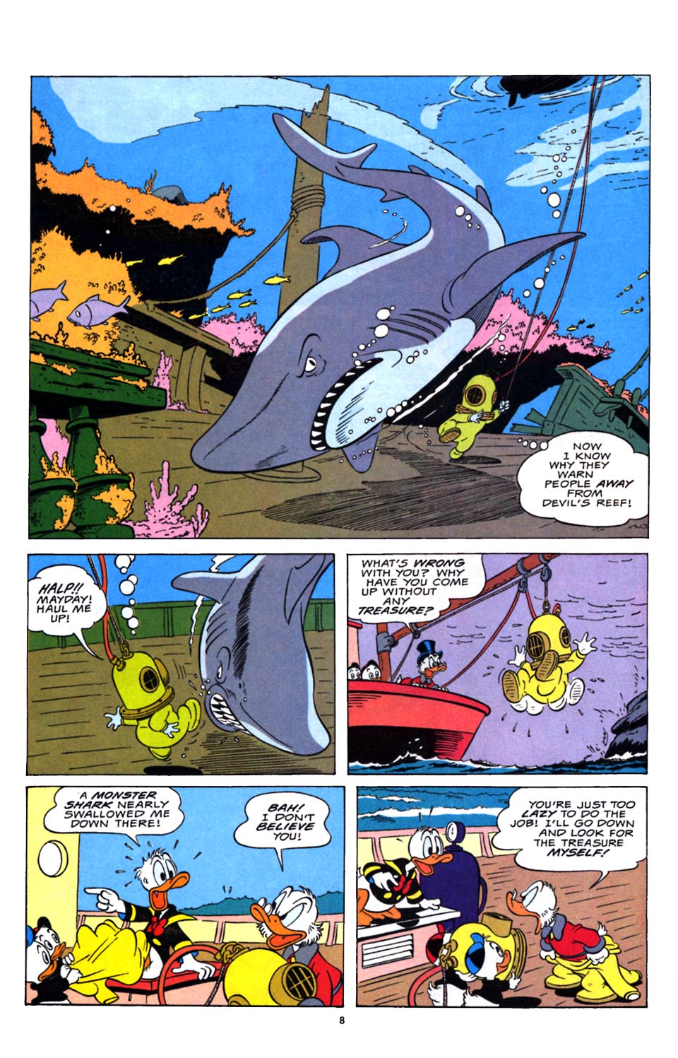 Read online Uncle Scrooge (1953) comic -  Issue #248 - 9