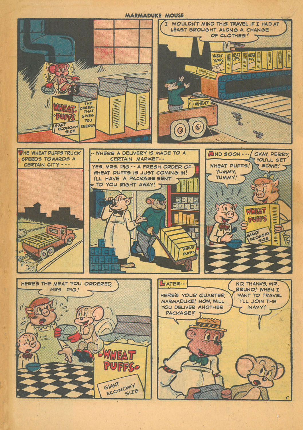 Read online Marmaduke Mouse comic -  Issue #44 - 18