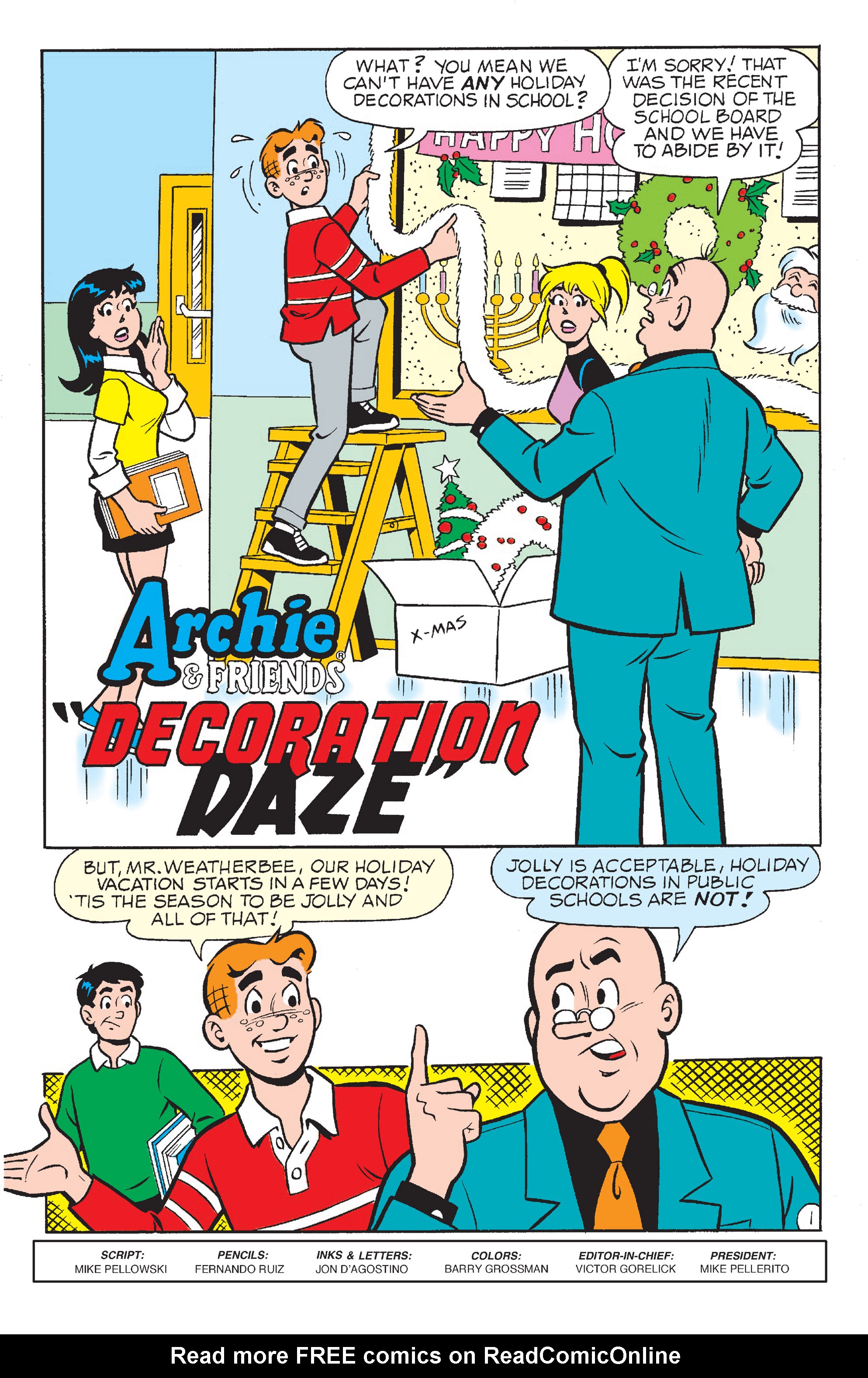 Read online Archie's Christmas Spirit comic -  Issue # TPB - 68