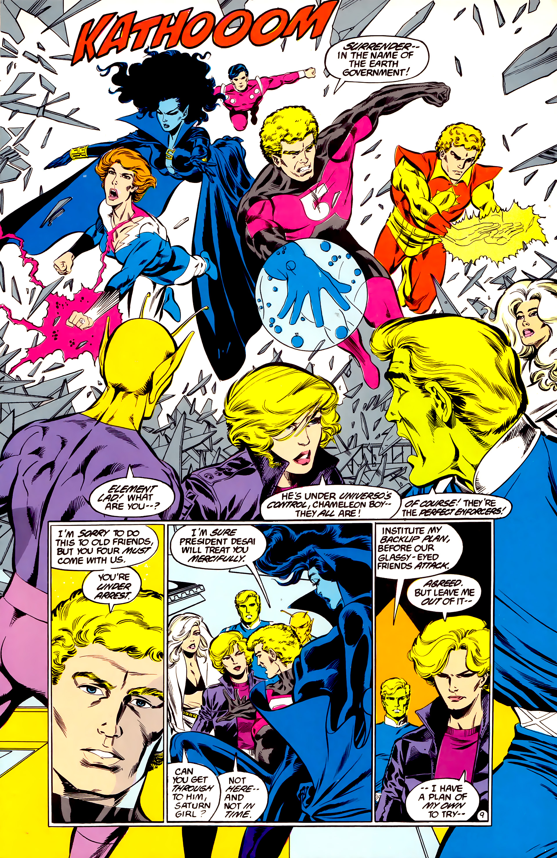 Read online Legion of Super-Heroes (1984) comic -  Issue #35 - 10