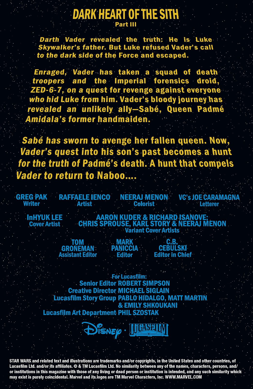 Star Wars: Darth Vader (2020) issue 3 - Page 2
