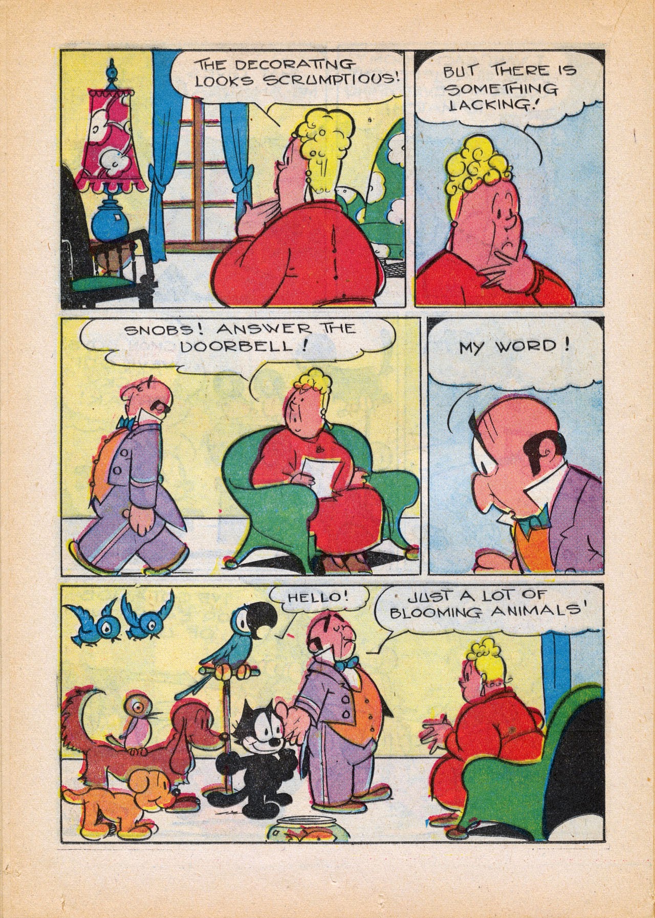 Read online Felix the Cat (1948) comic -  Issue #17 - 22