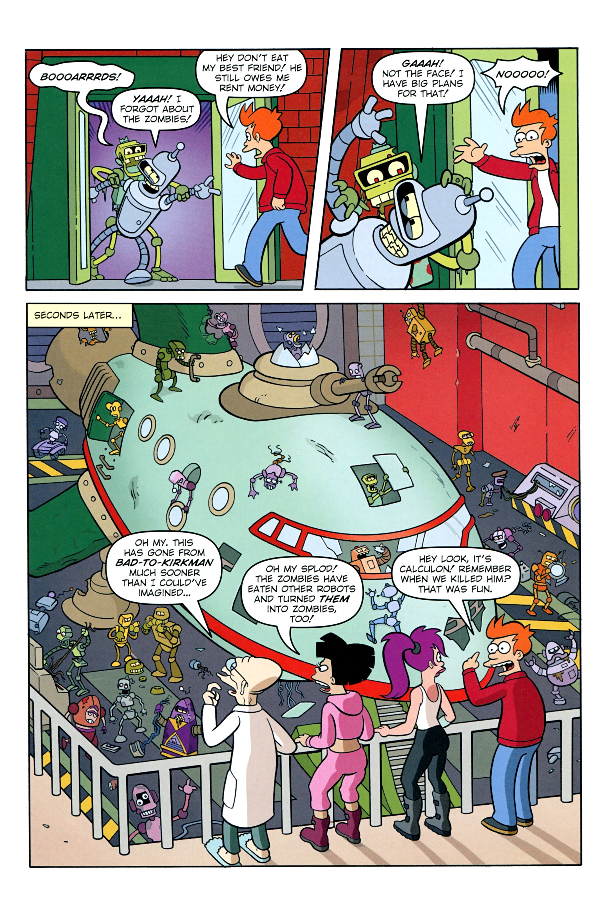 Read online Futurama Comics comic -  Issue #73 - 17