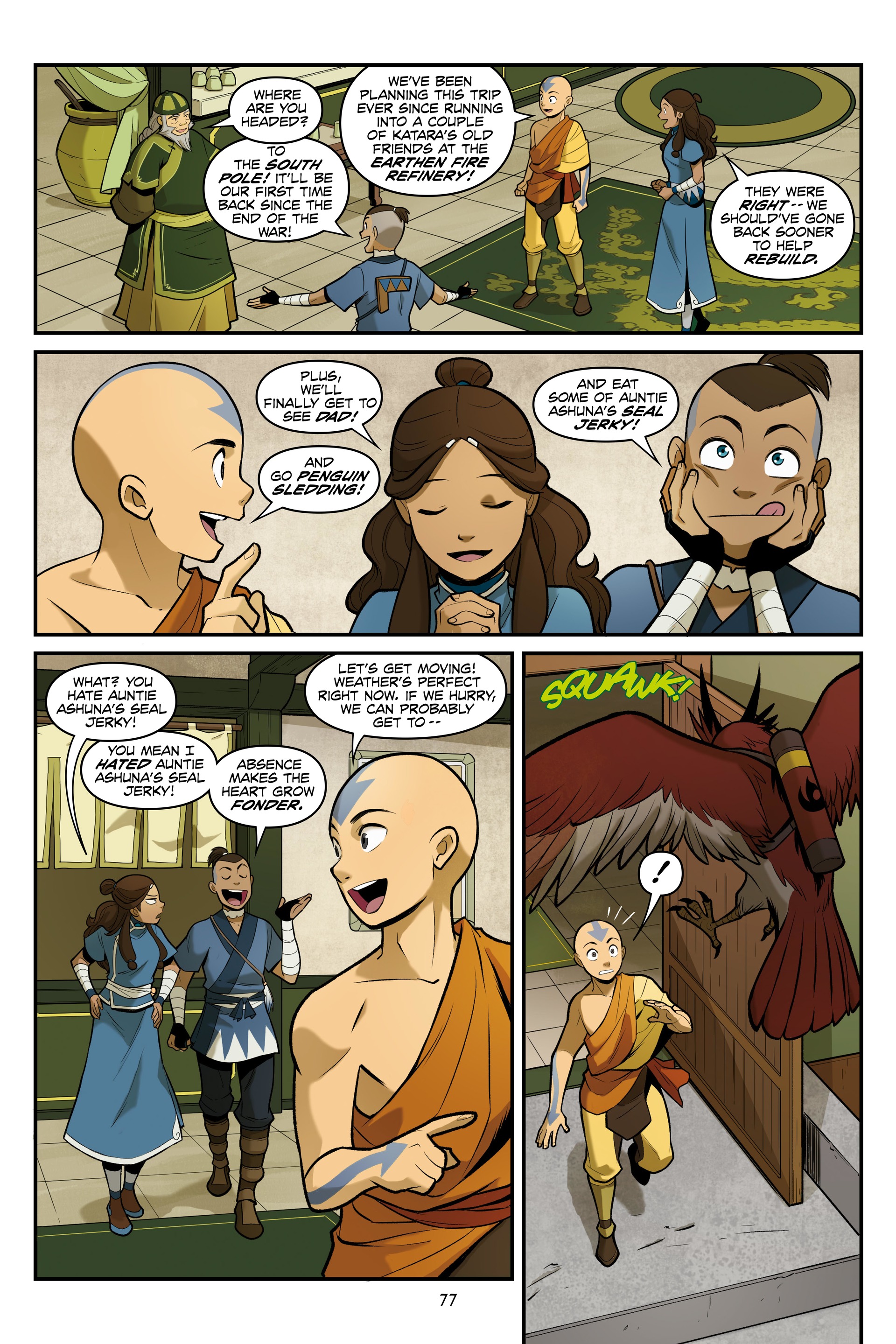 Read online Nickelodeon Avatar: The Last Airbender - Smoke and Shadow comic -  Issue # _Omnibus (Part 1) - 78