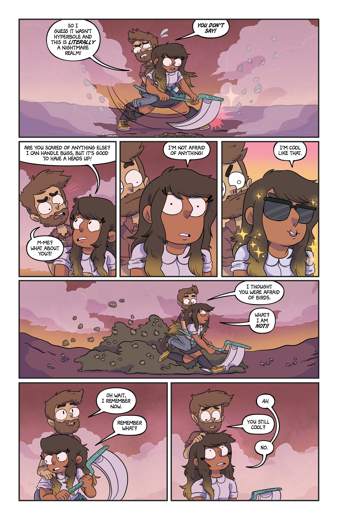 Read online Kim Reaper: Vampire Island comic -  Issue #4 - 7