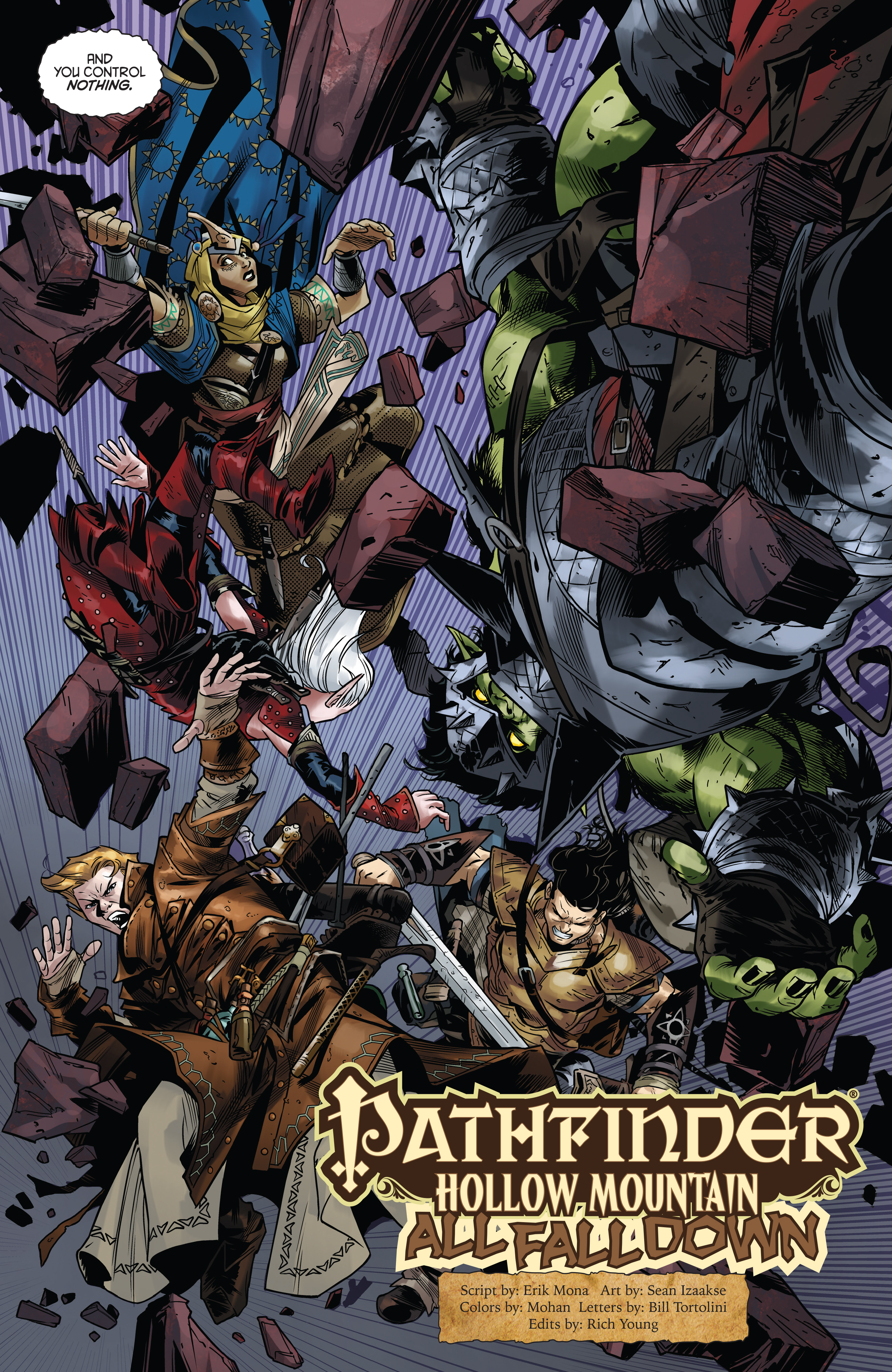 Read online Pathfinder: Hollow Mountain comic -  Issue #3 - 9