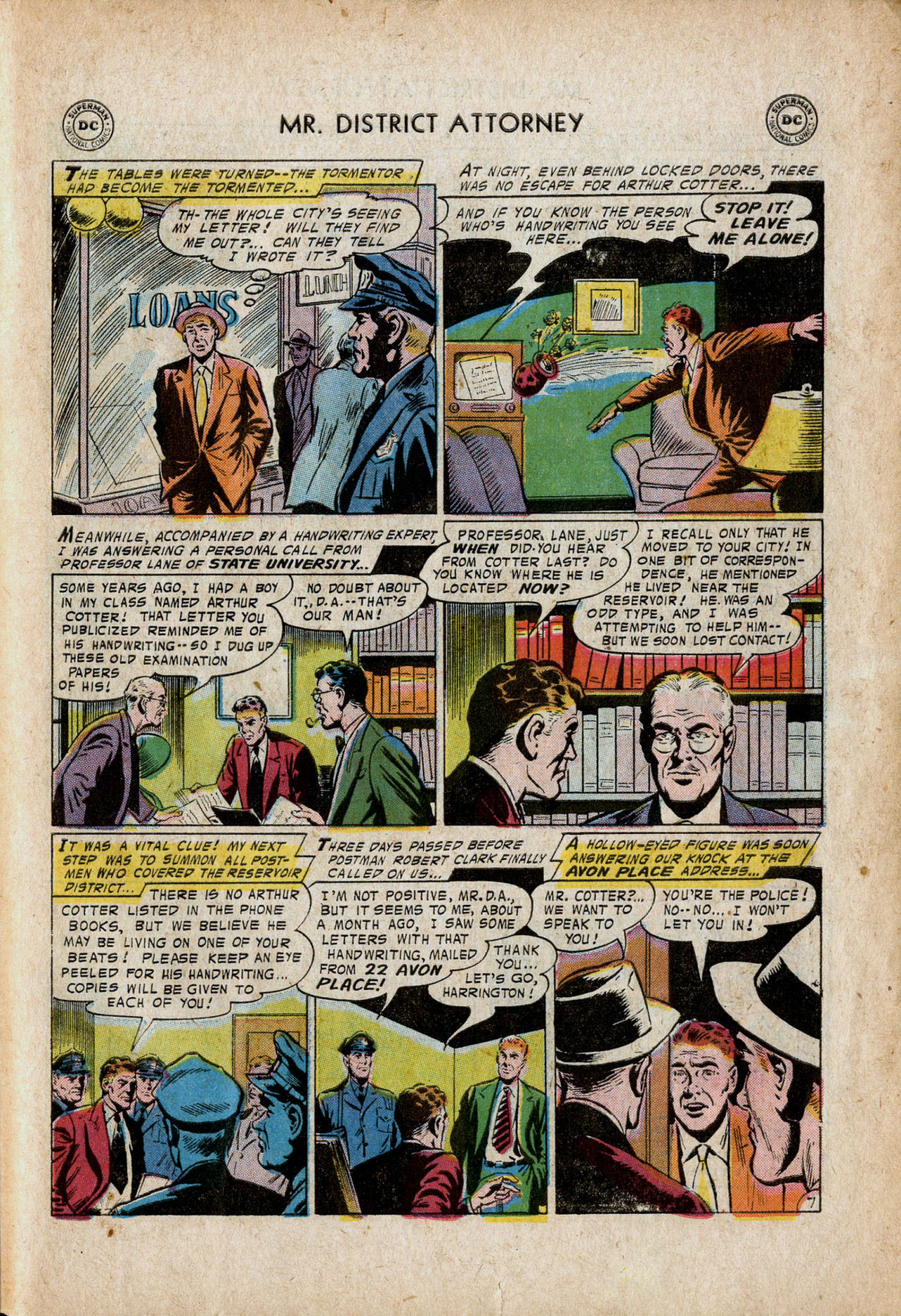 Read online Mr. District Attorney comic -  Issue #55 - 31