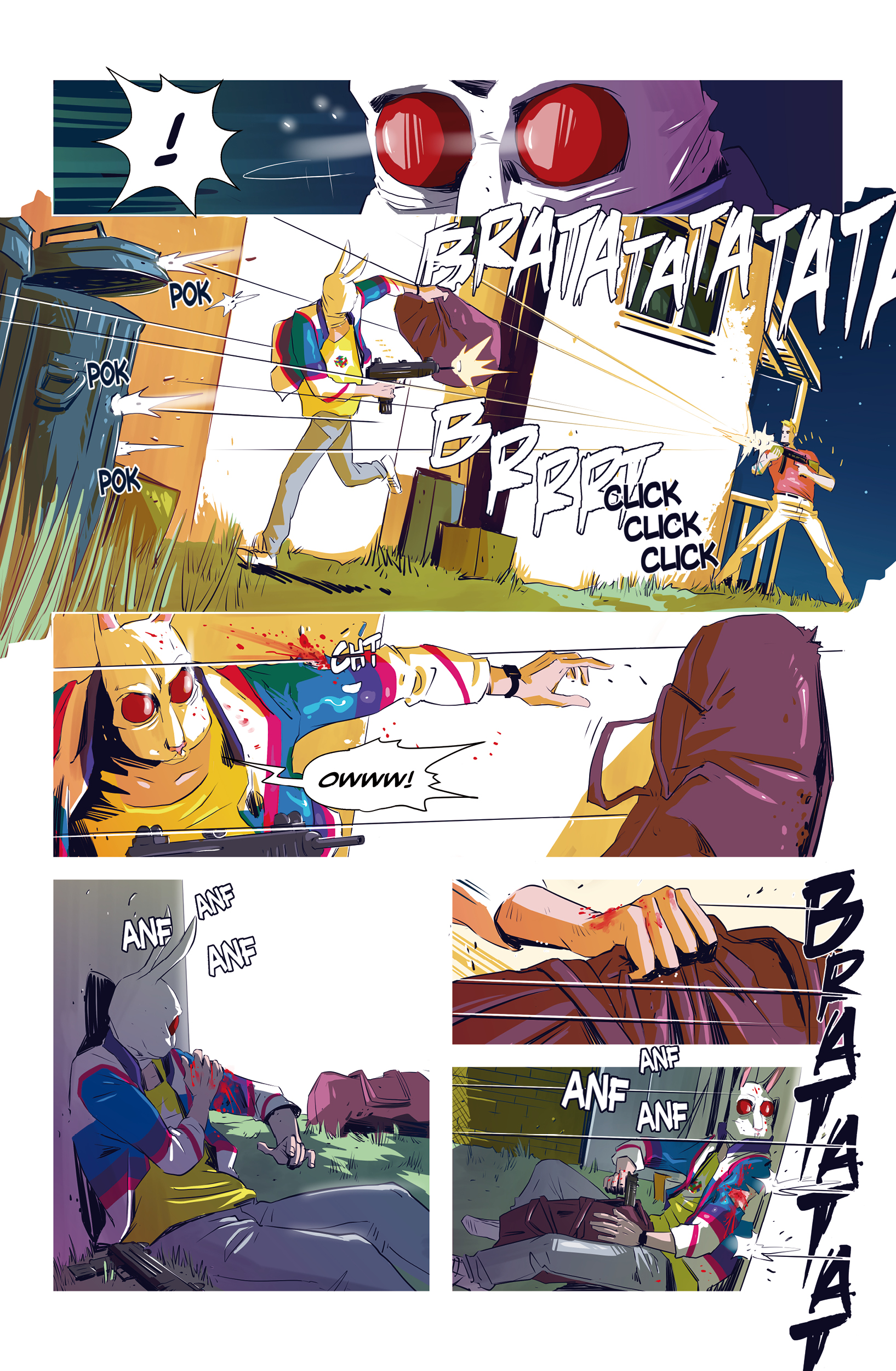 Read online Hotline Miami Wildlife comic -  Issue #2 - 12