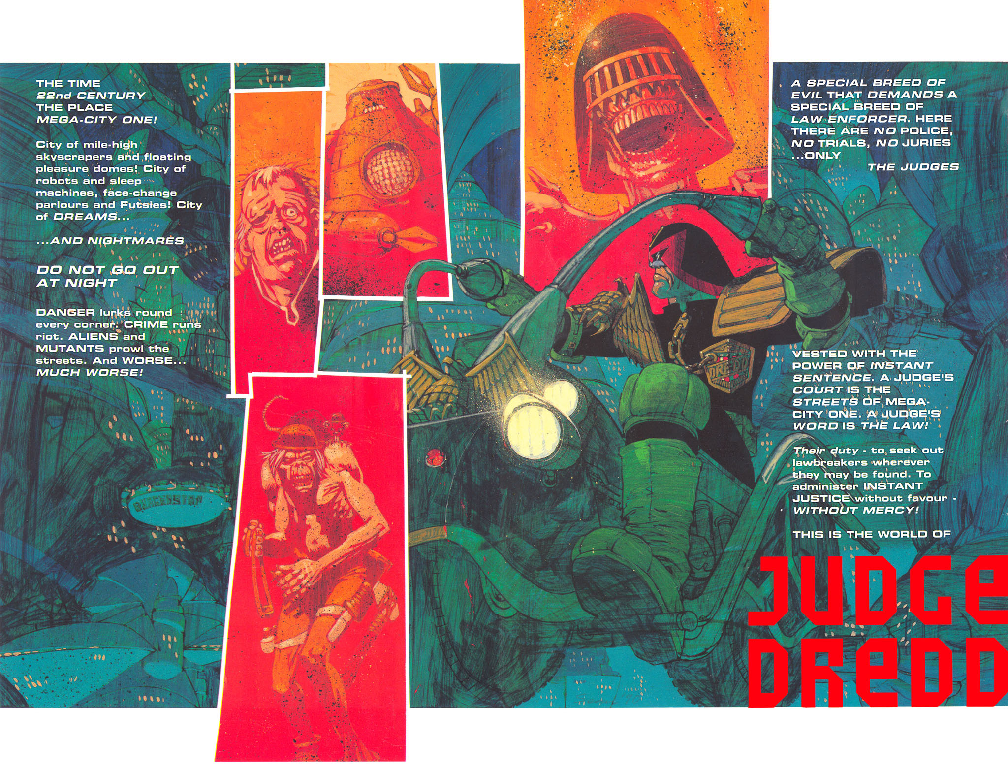 Read online Judge Dredd: The Megazine comic -  Issue #1 - 2