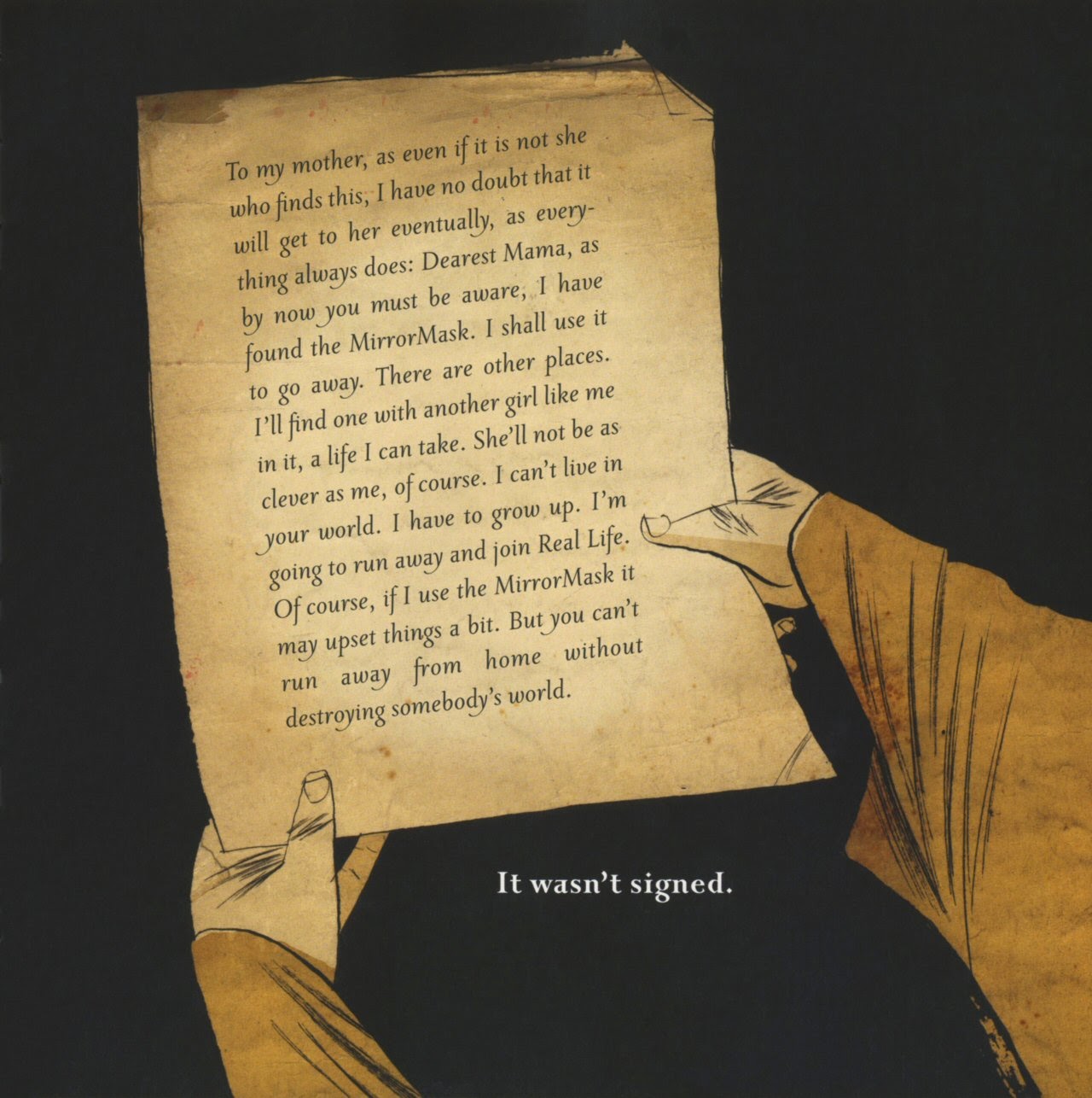 Read online Mirrormask comic -  Issue # Full - 52