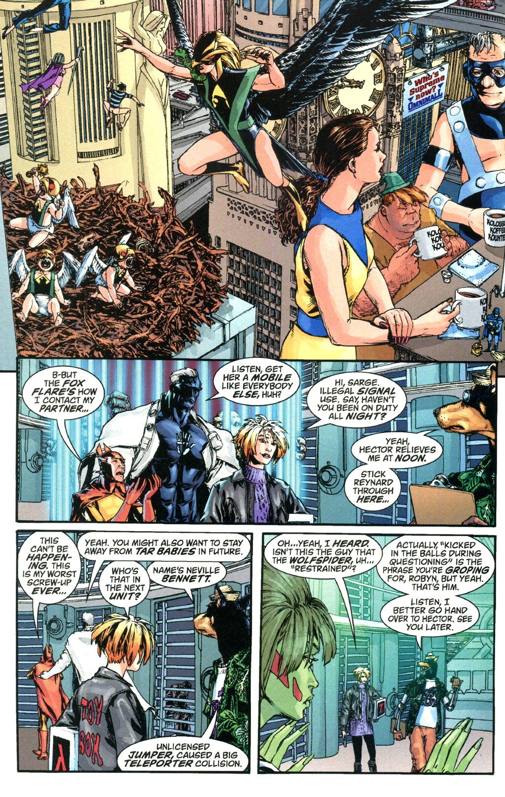 Read online Top 10 comic -  Issue #9 - 15