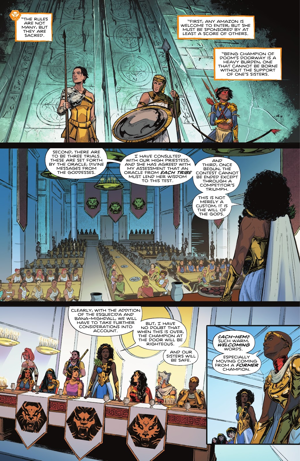 Trial of the Amazons issue 1 - Page 23