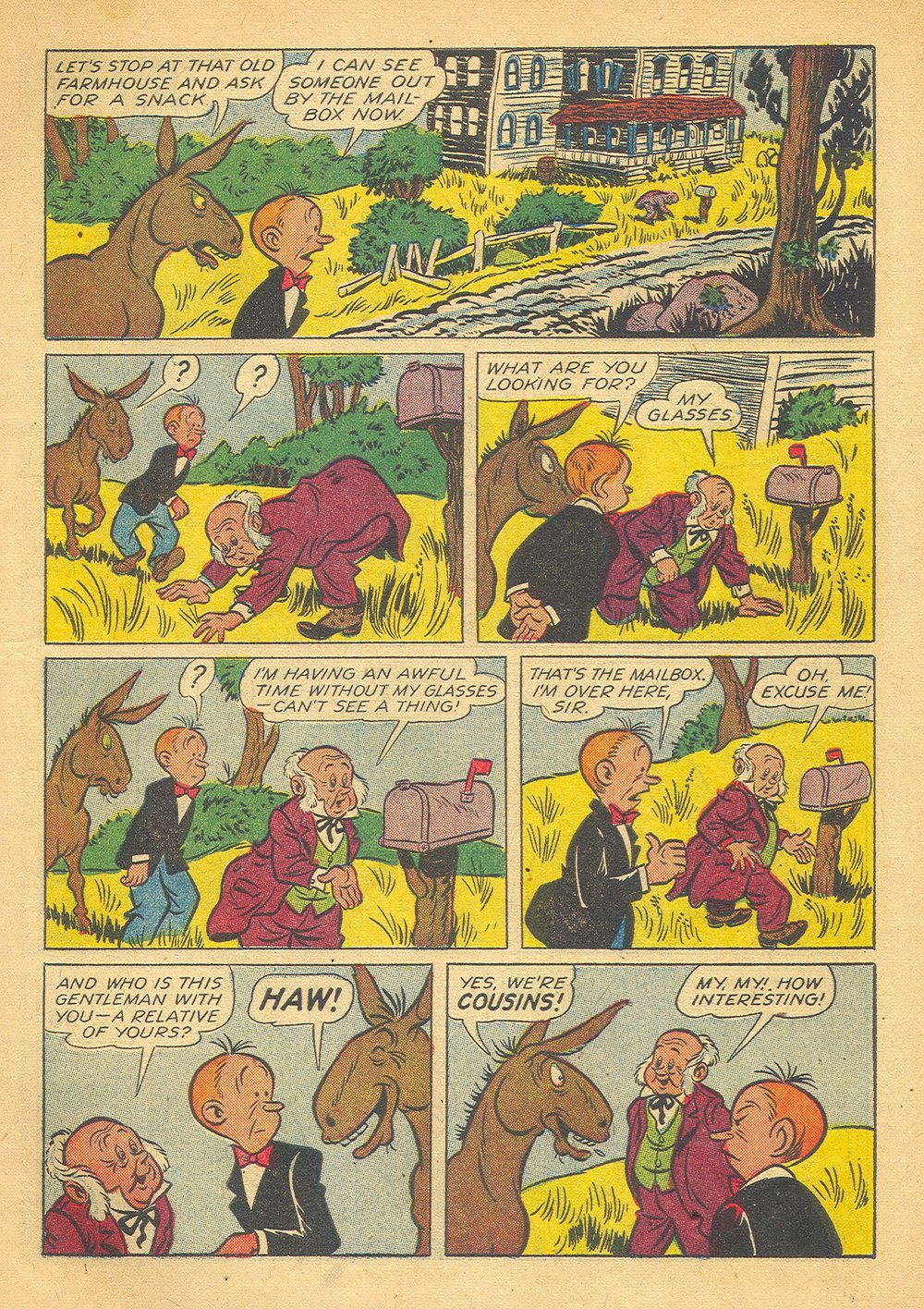 Read online Four Color Comics comic -  Issue #579 - 7