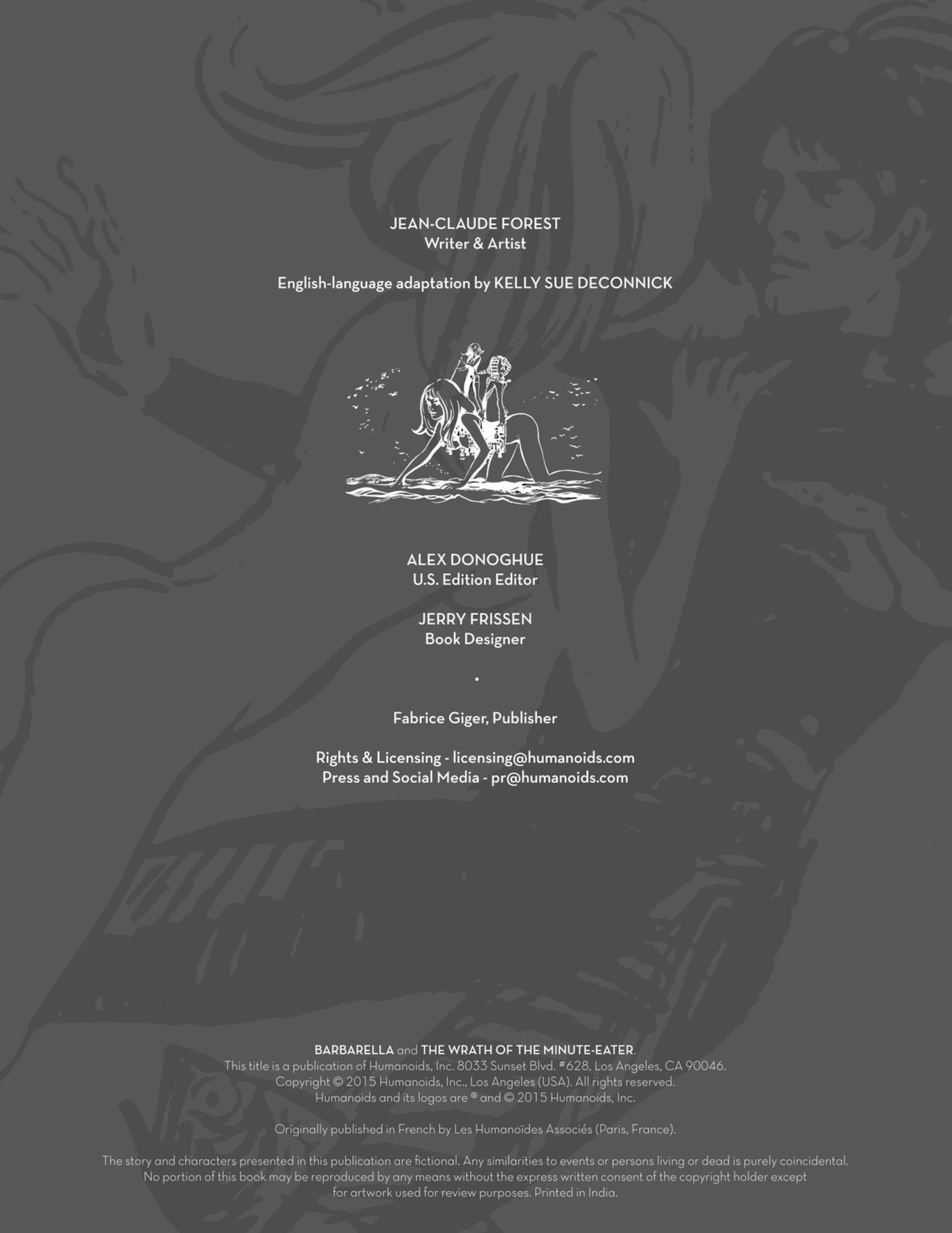 Read online Barbarella and The Wrath of the Minute-Eater comic -  Issue # TPB - 3