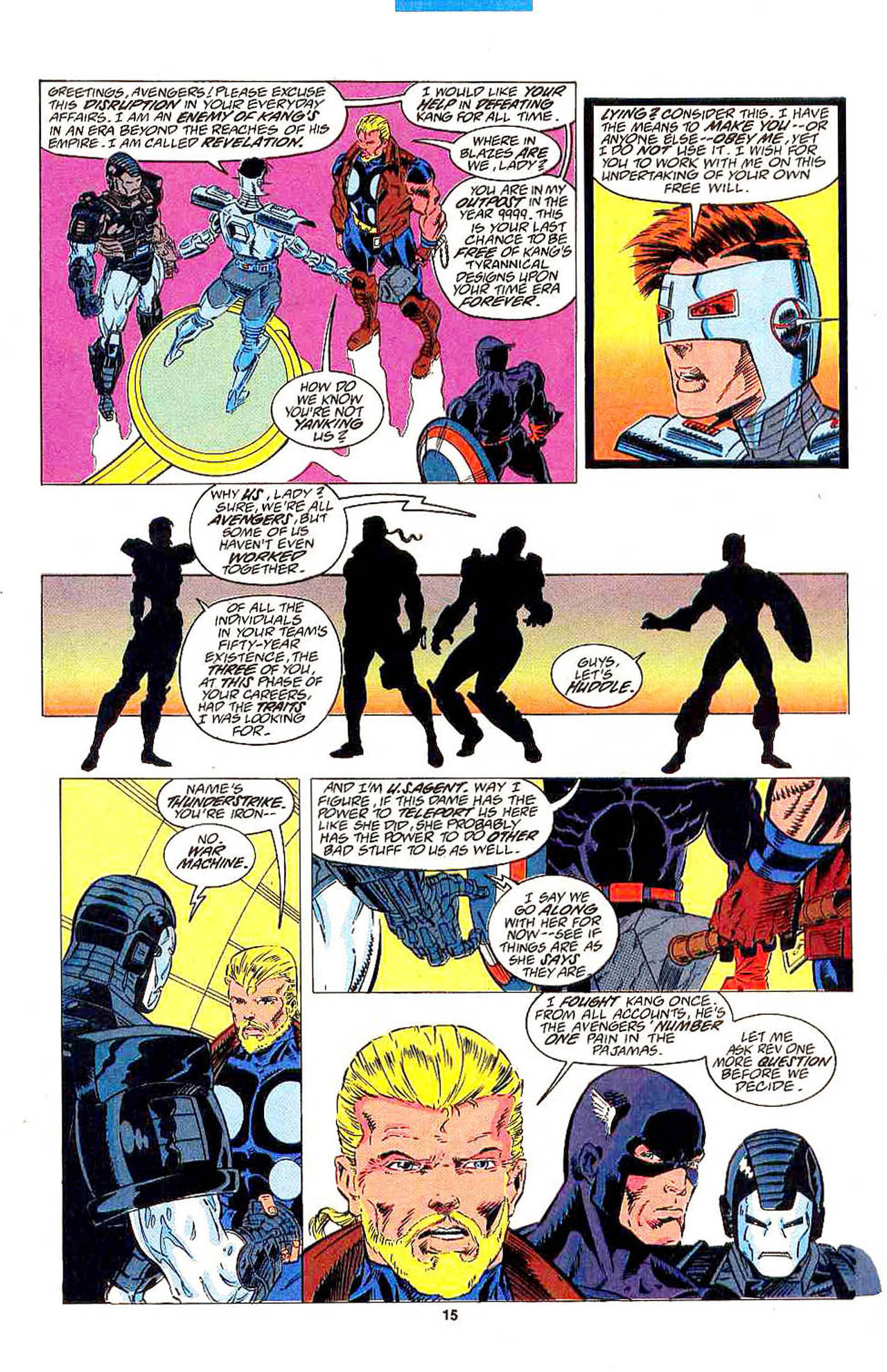 Read online Avengers: The Terminatrix Objective comic -  Issue #1 - 11