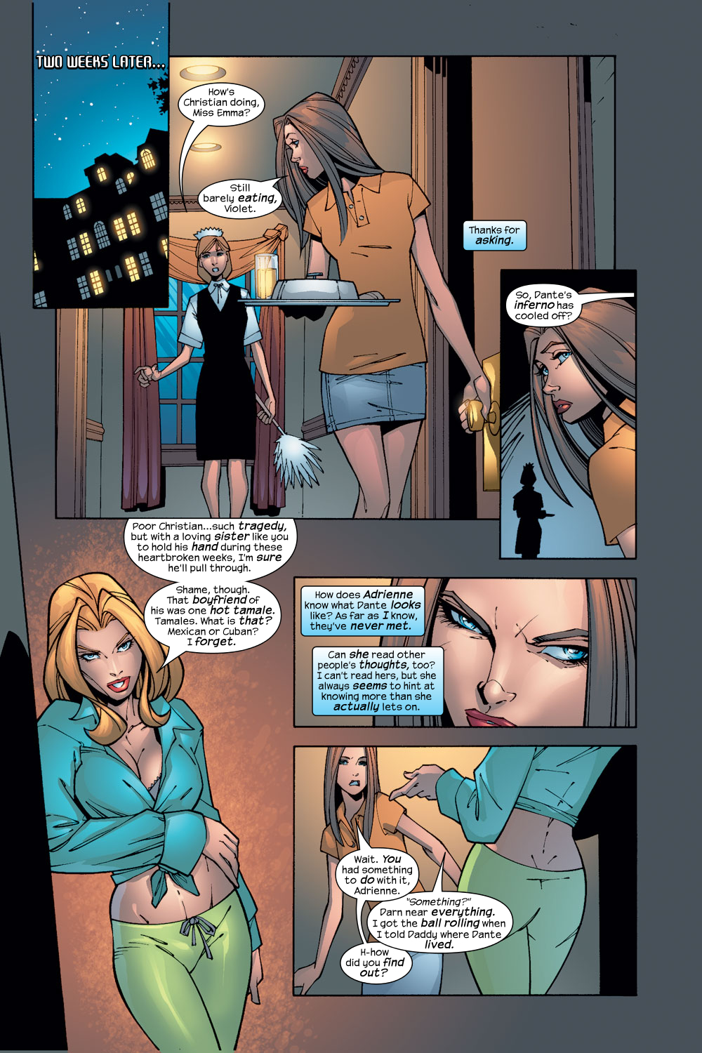 Read online Emma Frost comic -  Issue #5 - 19